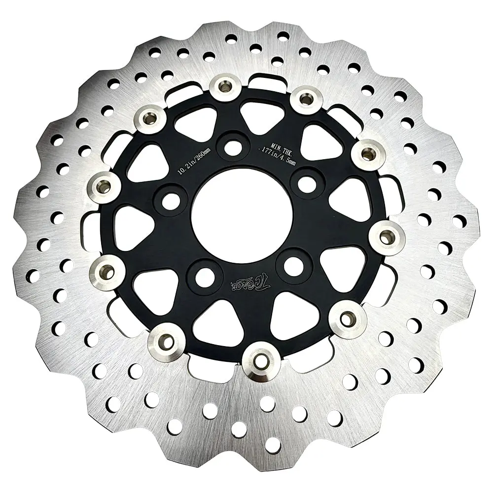 Tc Bros. 10.25" Floating Rear Rotor For 2022-Up Harley-Davidson Nightster 2