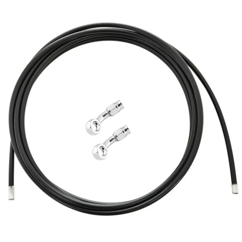 Moto Iron Cut-To-Fit Braided Brake Line Kit 2