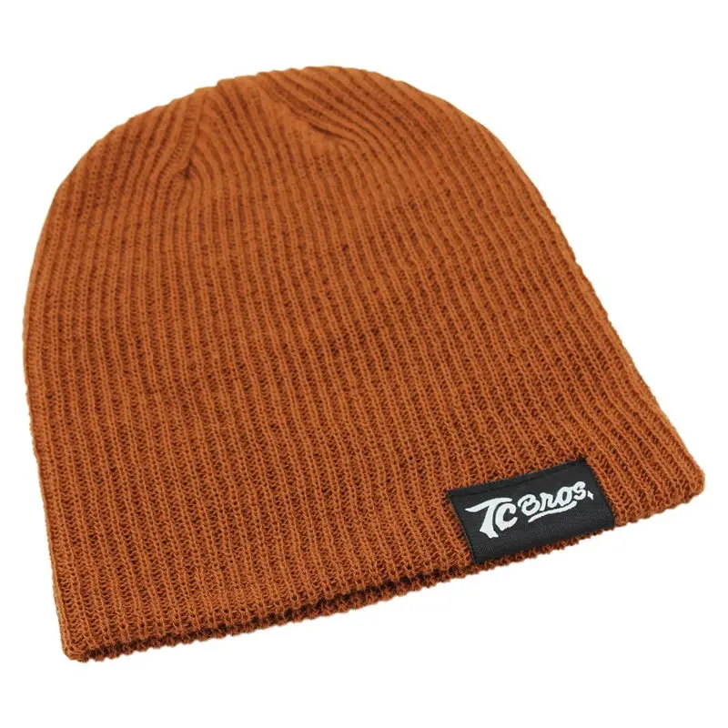 Tc Bros. Slouch Beanie - Rust 1