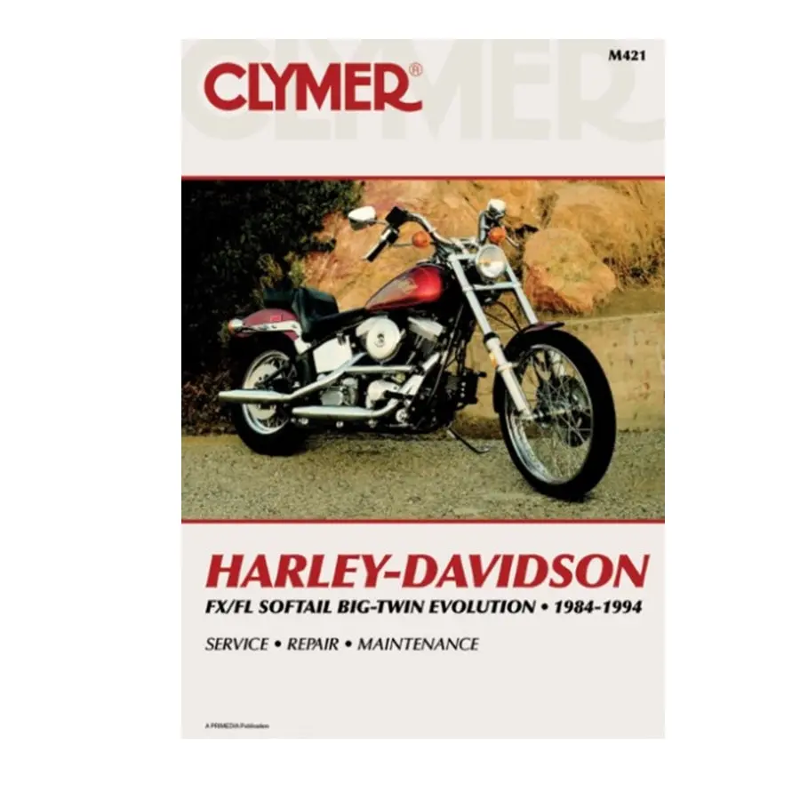 Repair Manual - For Harley Fx-L Softail Evo 1