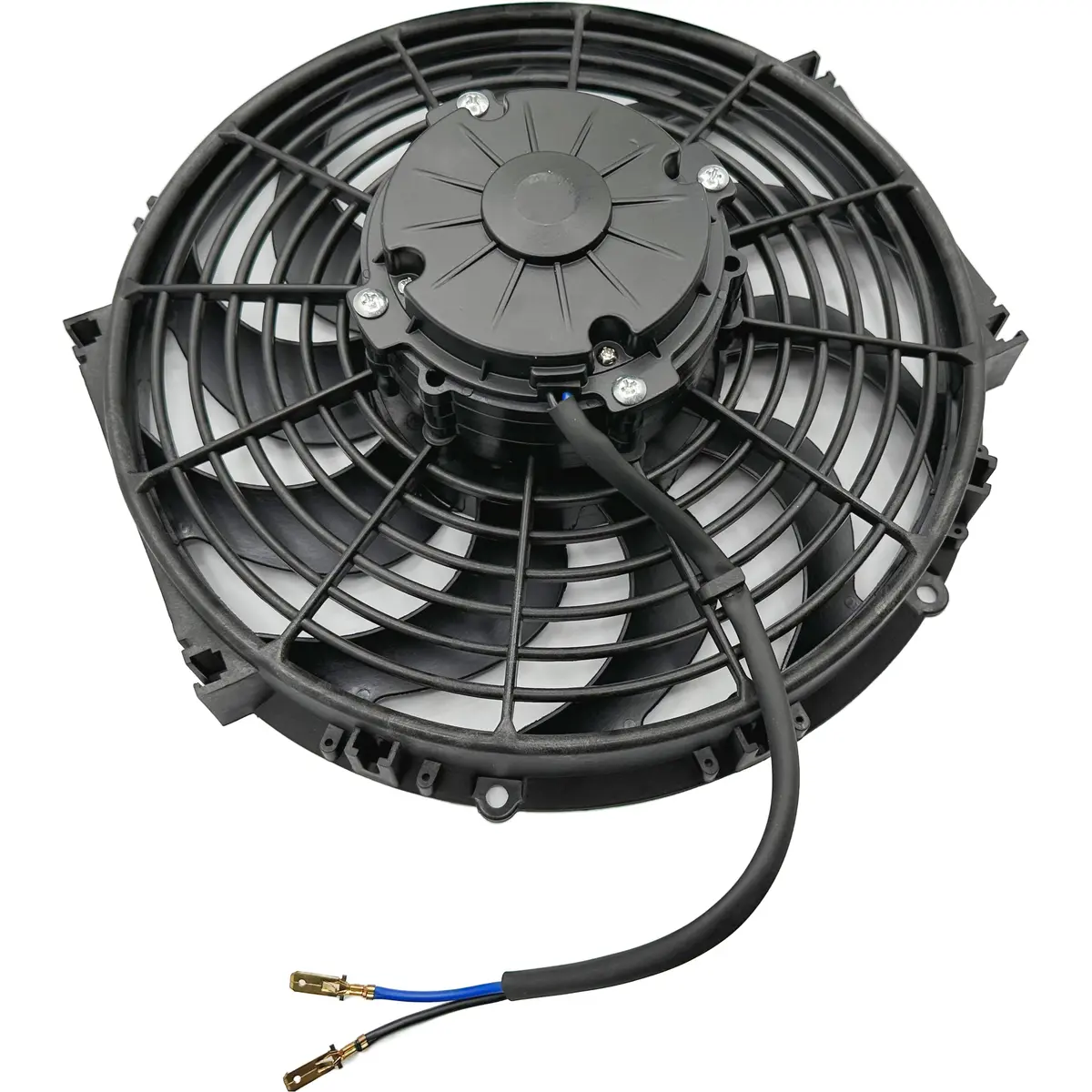 12-13 Inch 180W Electric Radiator Fan Thread-In Probe Thermostat Switch Kit 2