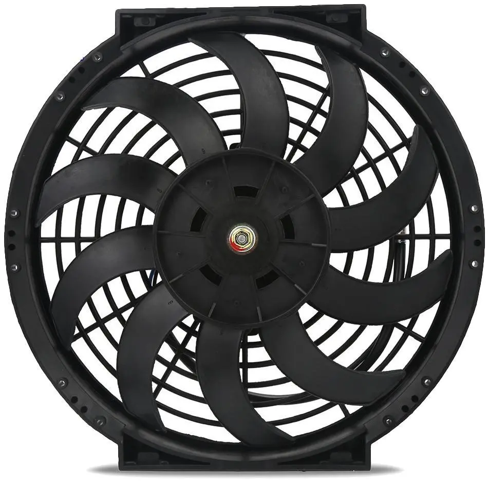 12-13 Inch 90W Electric Fan Engine Thread-In Thermostat Switch Wiring Kit 2