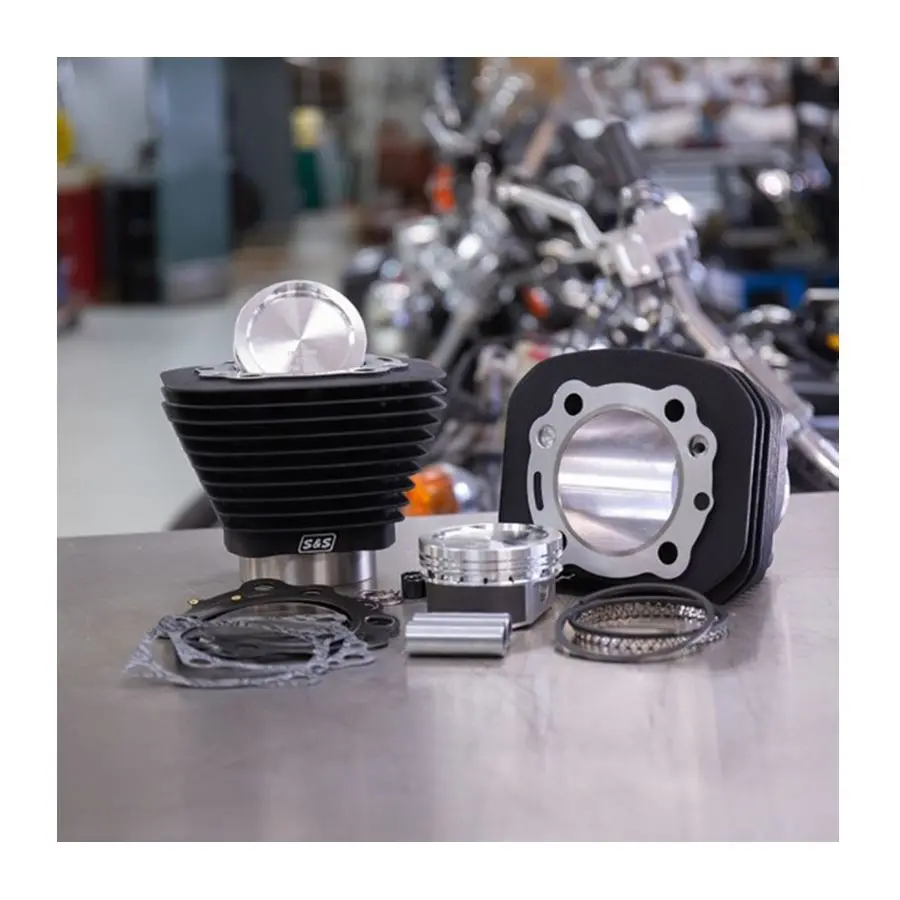 883 To 1200Cc Conversion Kit For 1986-2019 Hd Sportster Models - Wrinkle Black Finish 2