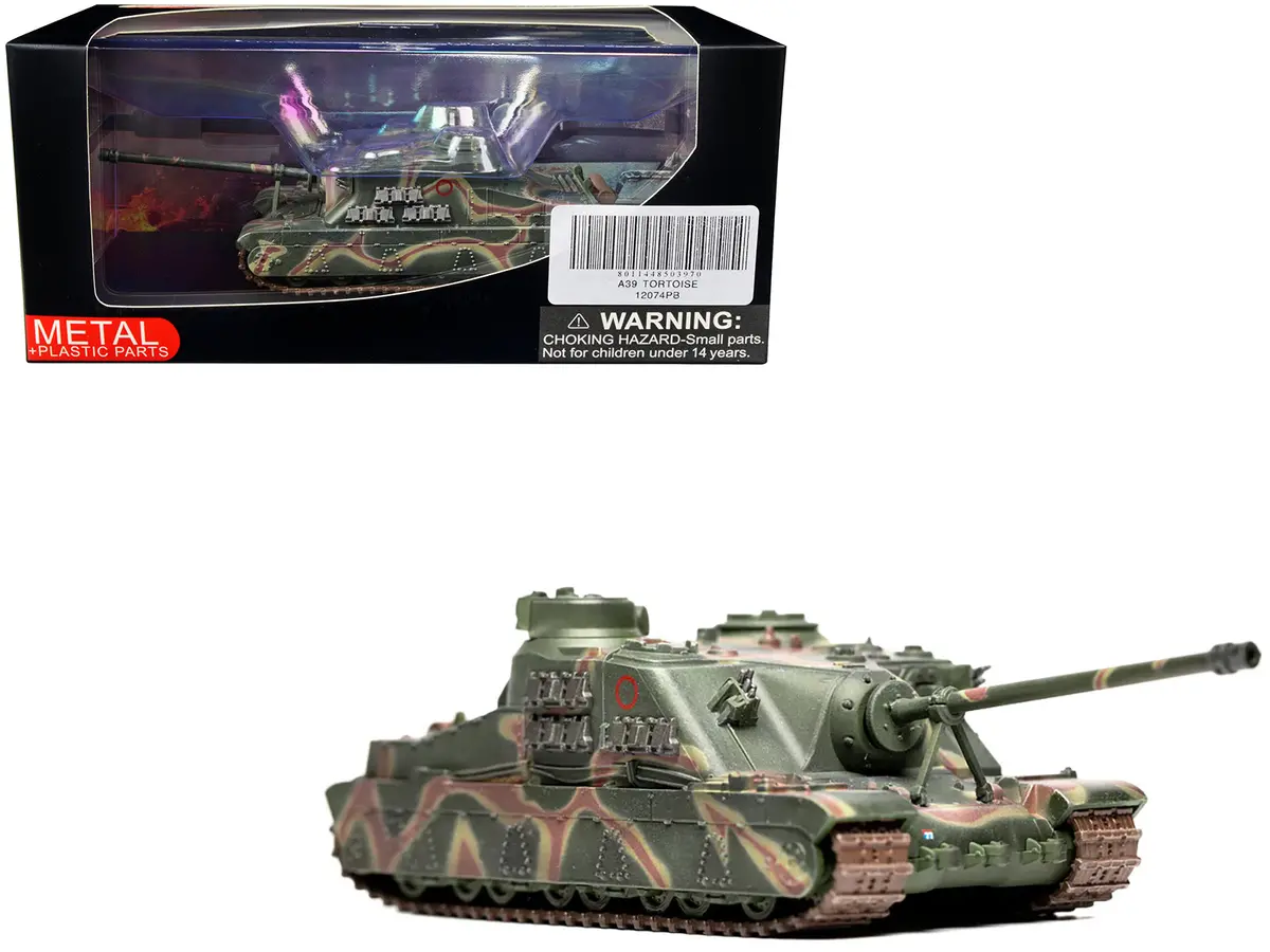 Tortoise A39 Heavy Assault Tank British Army Wwii  1/72 Diecast Model By Panzerkampf 1