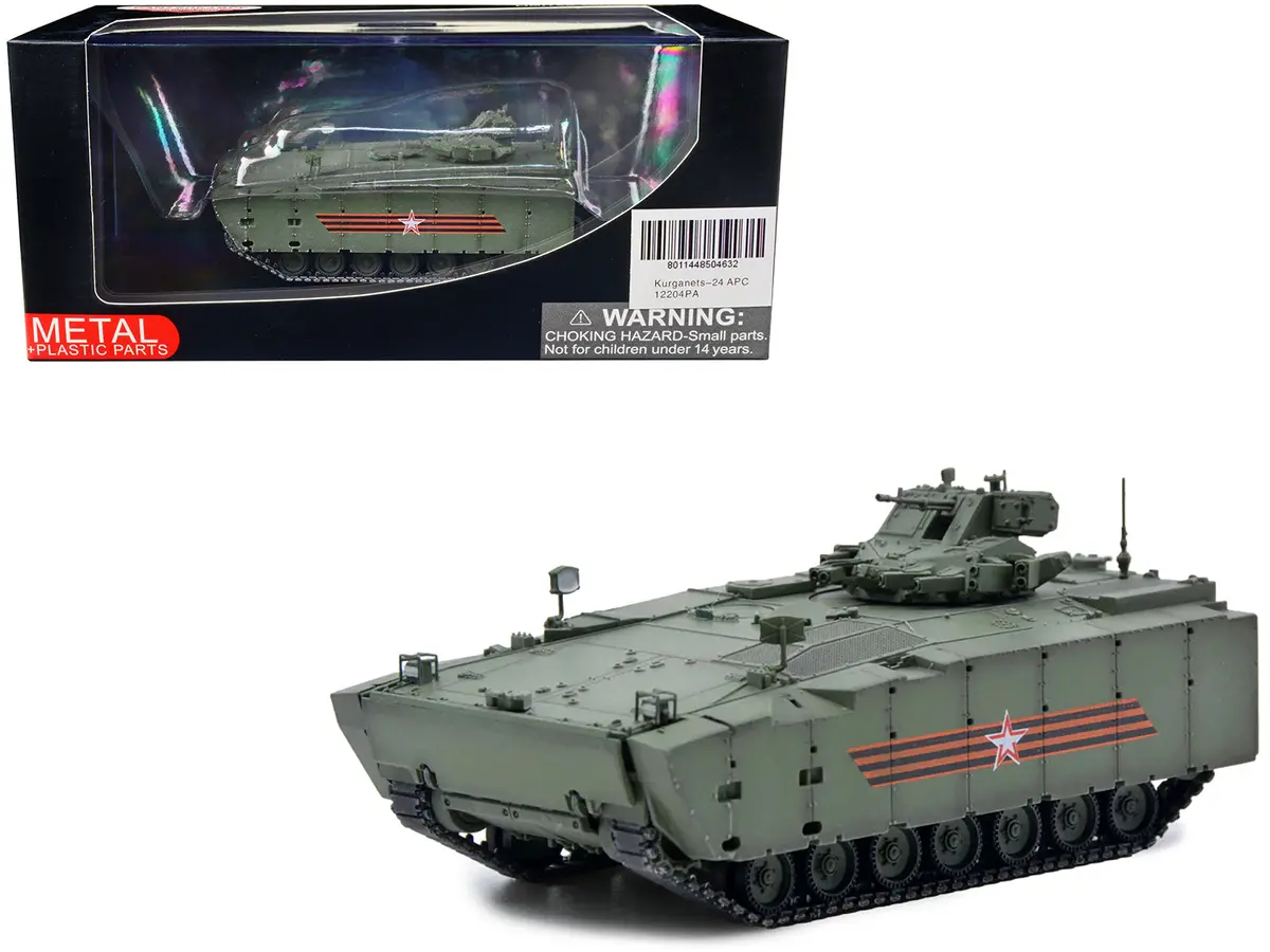 Russian (Object 693) Kurganets-25 Armored Personnel Carrier Moscow Victory Day Parade 1/72 Diecast Model By Panzerkampf 1