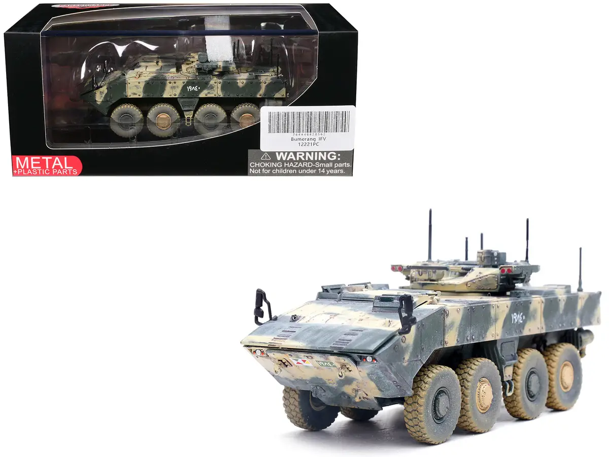 Bumerang (Object K-17) Ifv (Infantry Fighting Vehicle) "Russian Army" Mixed Camouflage "Armor Premium" Series 1/72 Diecast Model By Panzerkampf 1
