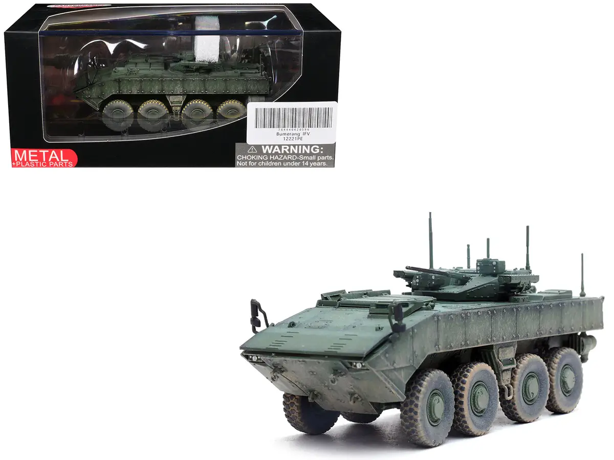 Bumerang (Object K-17) Ifv (Infantry Fighting Vehicle) "Russian Army" Green Camouflage "Armor Premium" Series 1/72 Diecast Model By Panzerkampf 1