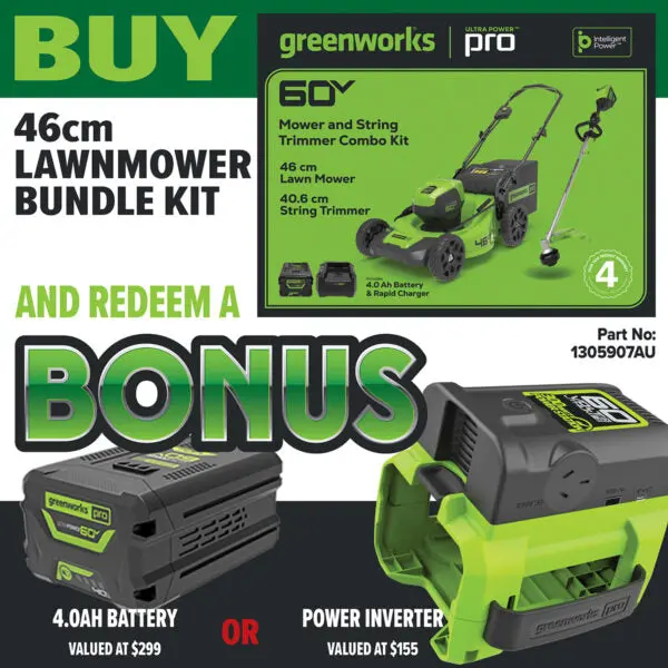Greenworks 60V Starter Kit 1