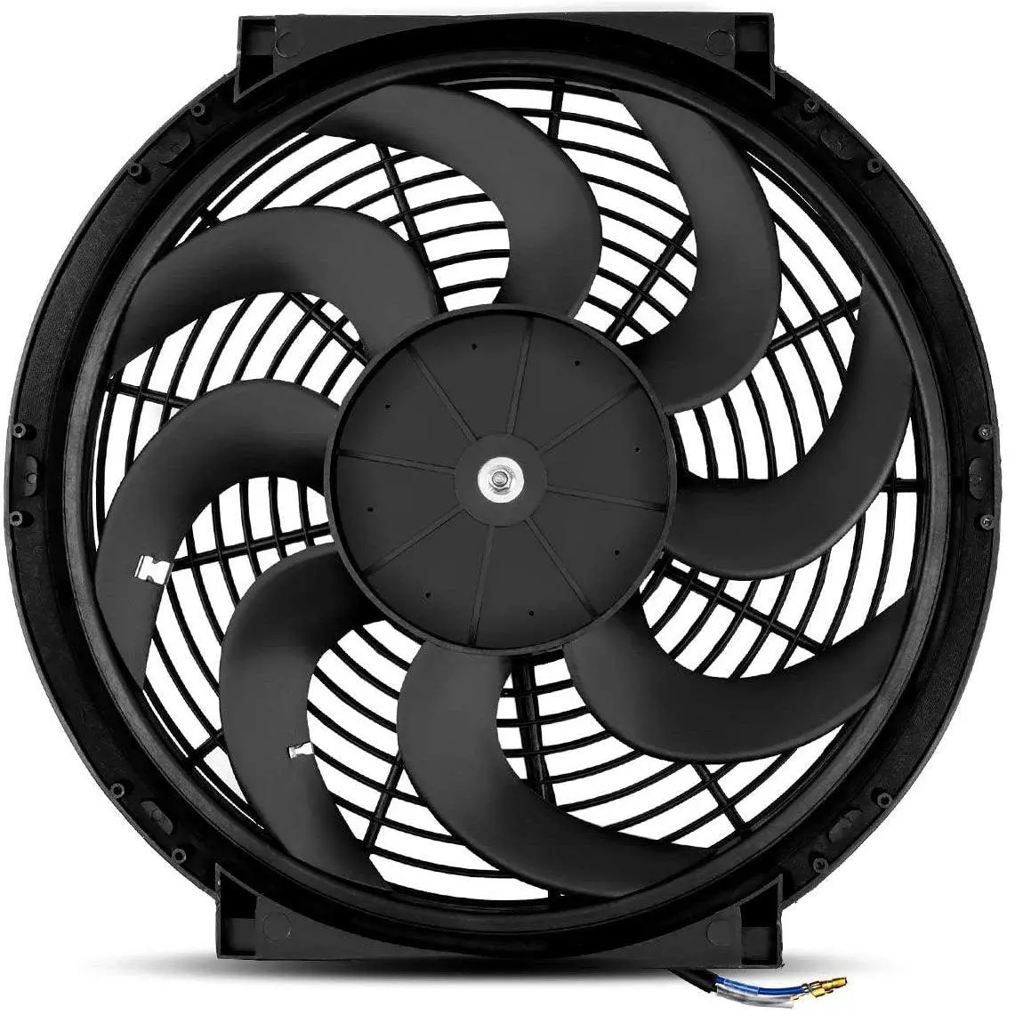 14-15 Inch 180W Electric Cooling Fan Npt Grounding Temperature Switch 3