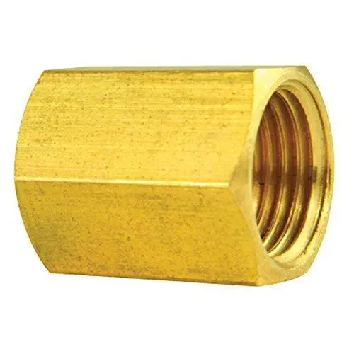 1/4" (7/16-24 Inverted) | Brass Brake Line Union 10Ct 1