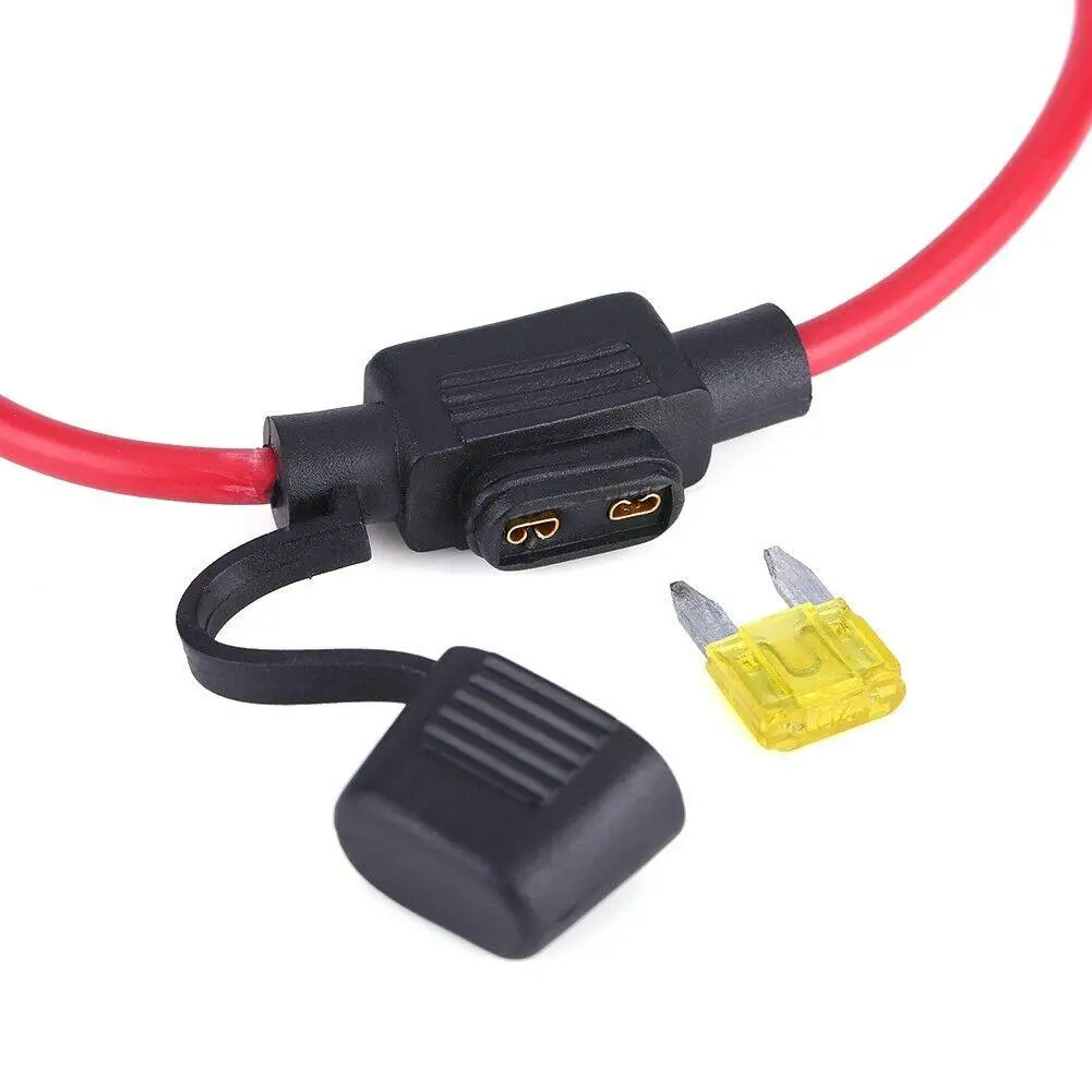 Electric Radiator Fan Push Probe Temperature Thermostat Wiring Kit 3