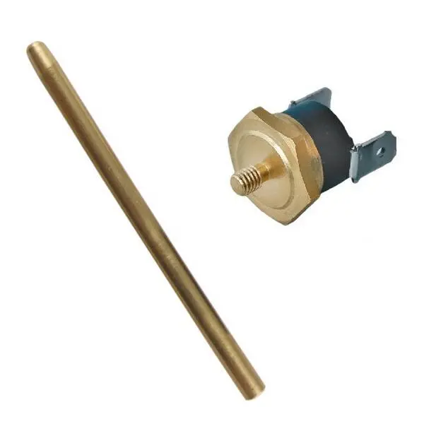 Electric Radiator Fan Push Probe Temperature Thermostat Wiring Kit 4