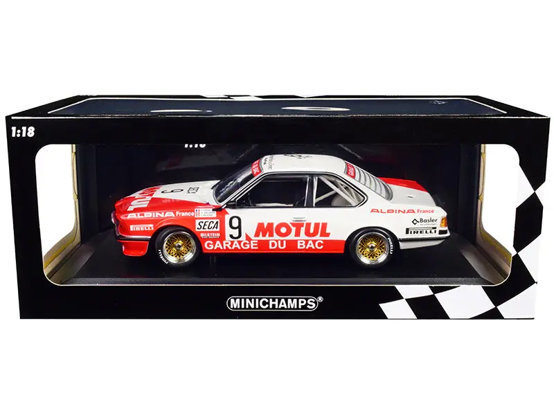 Bmw 635 Csi #9 (Team Garage Du Bac) Motul /Hollinger /Giroix /Krucker Winners 24 Hours Spa 1984 Limited Edition To 300 Pieces Worldwide 1/18 Diecast Model Car By Minichamps" 1