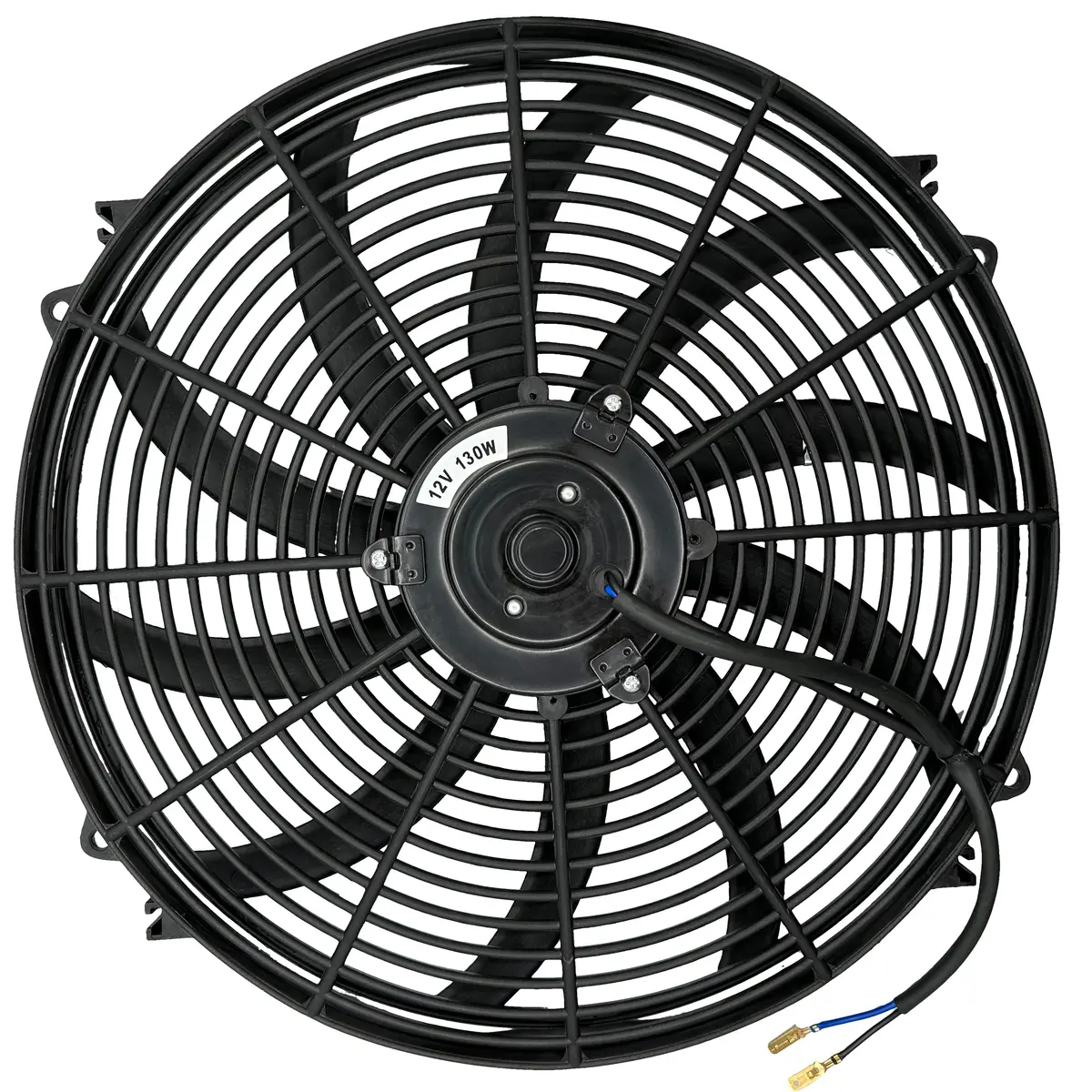 16-17 Inch 130W Motor 12 Volt Reversible Engine Radiator Cooling Fan 1