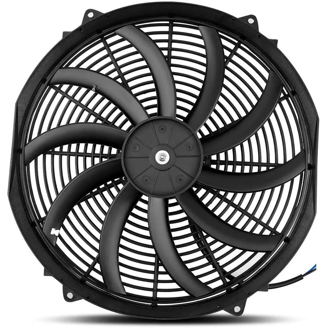 16-17 Inch 130W Electric Fan Push-In Radiator Probe Thermostat Switch 6