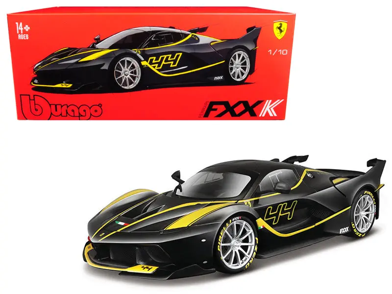 Ferrari Fxx-K #44 Black Signature Series 1/18 Diecast Model Car By Bburago 1