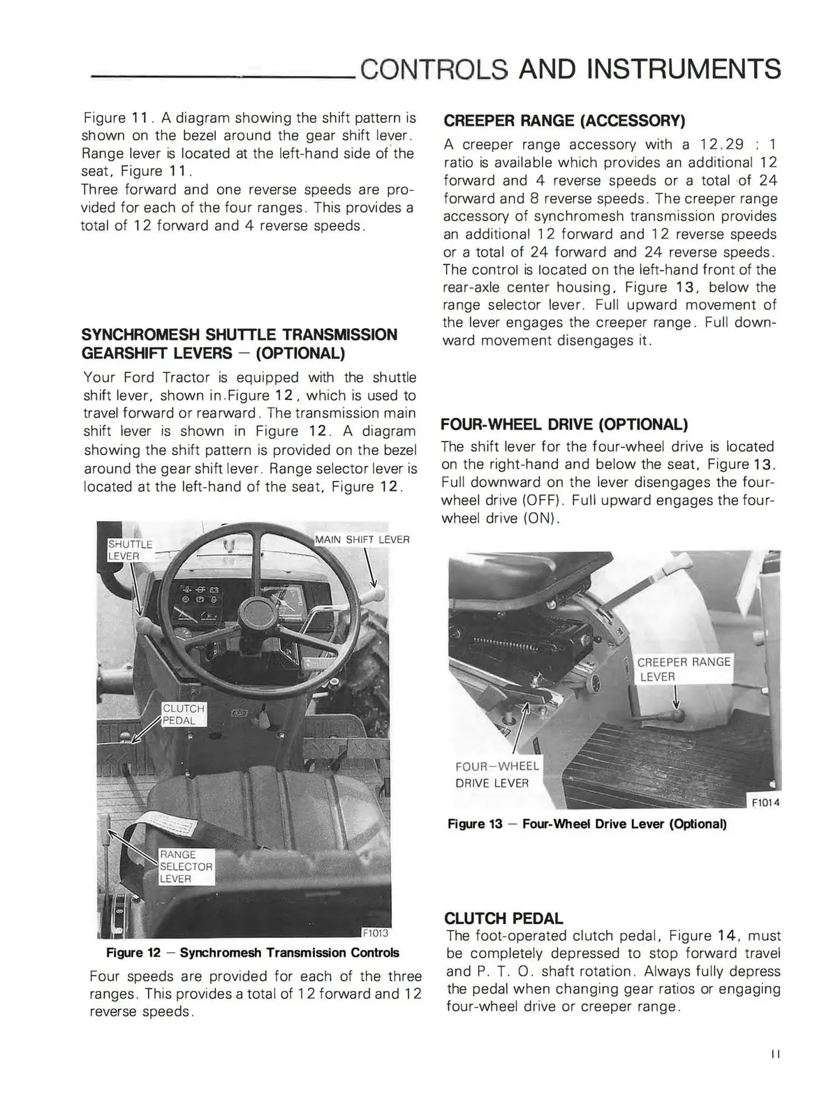 Ford 1720 Tractor Operator's Manual 2
