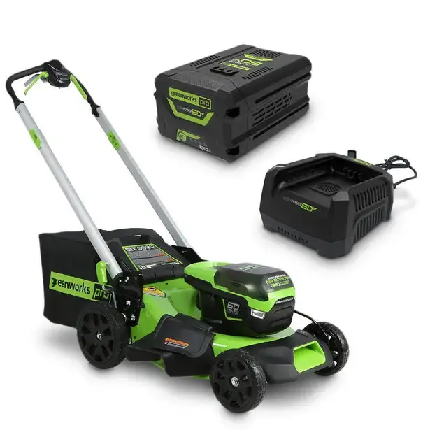 Greenworks 60V 21" (510Mm) 6.0Ah Battery Self Propelled Lawn Mower Kit 1