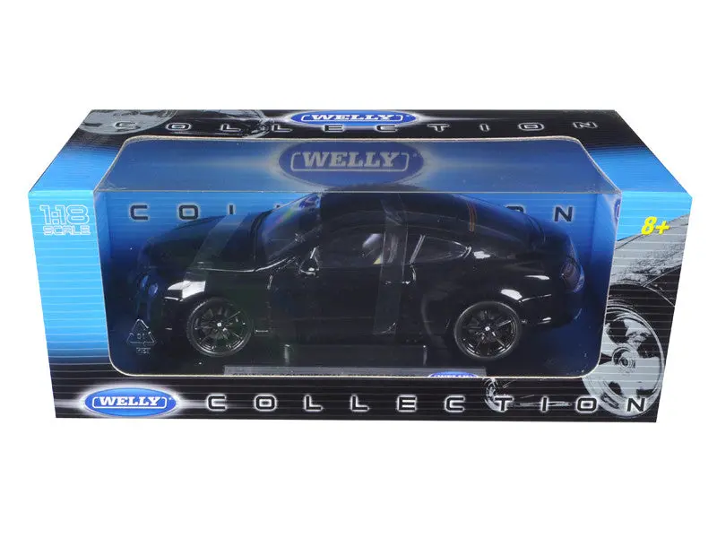 Bentley Continental Supersports Black 1/18 Diecast Model Car By Welly 1