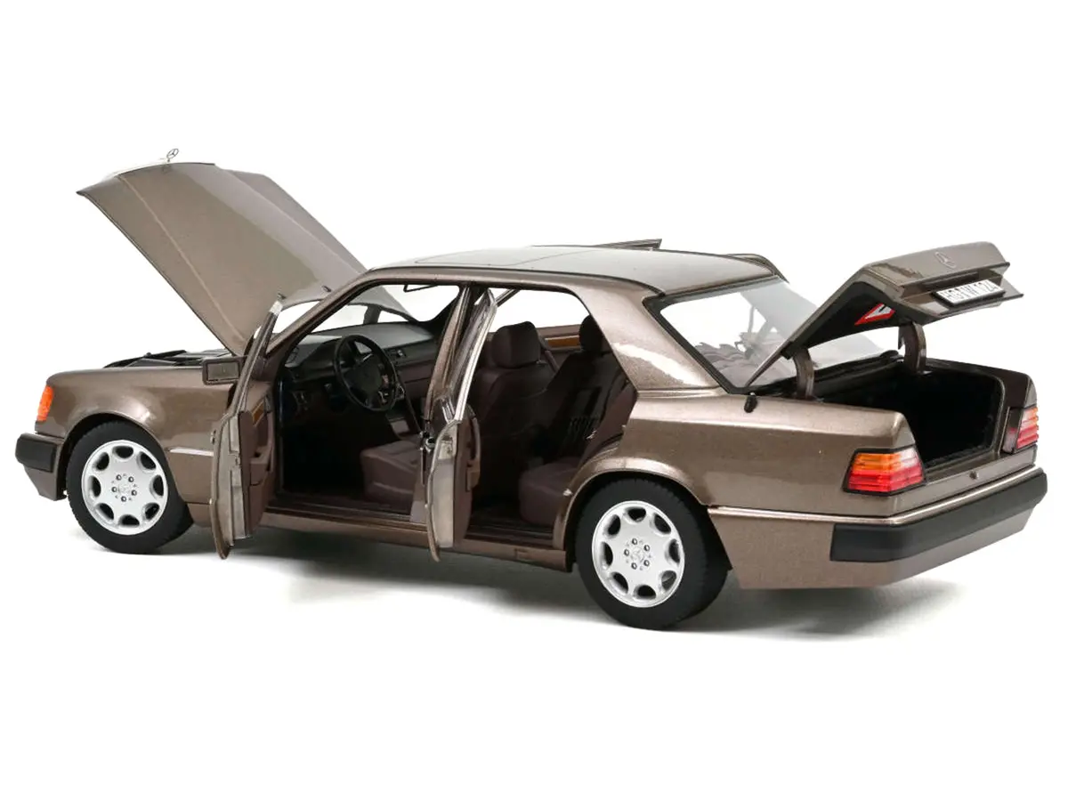 1990 Mercedes-Benz 500 E Impala Brown Metallic 1/18 Diecast Model Car By Norev 2