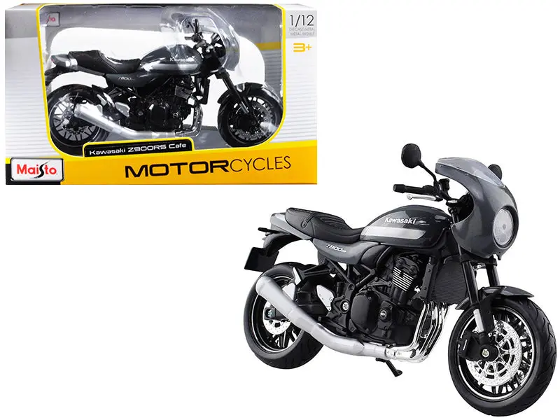 Kawasaki Z900rs Cafe Gray 1/12 Diecast Motorcycle Model By Maisto 1