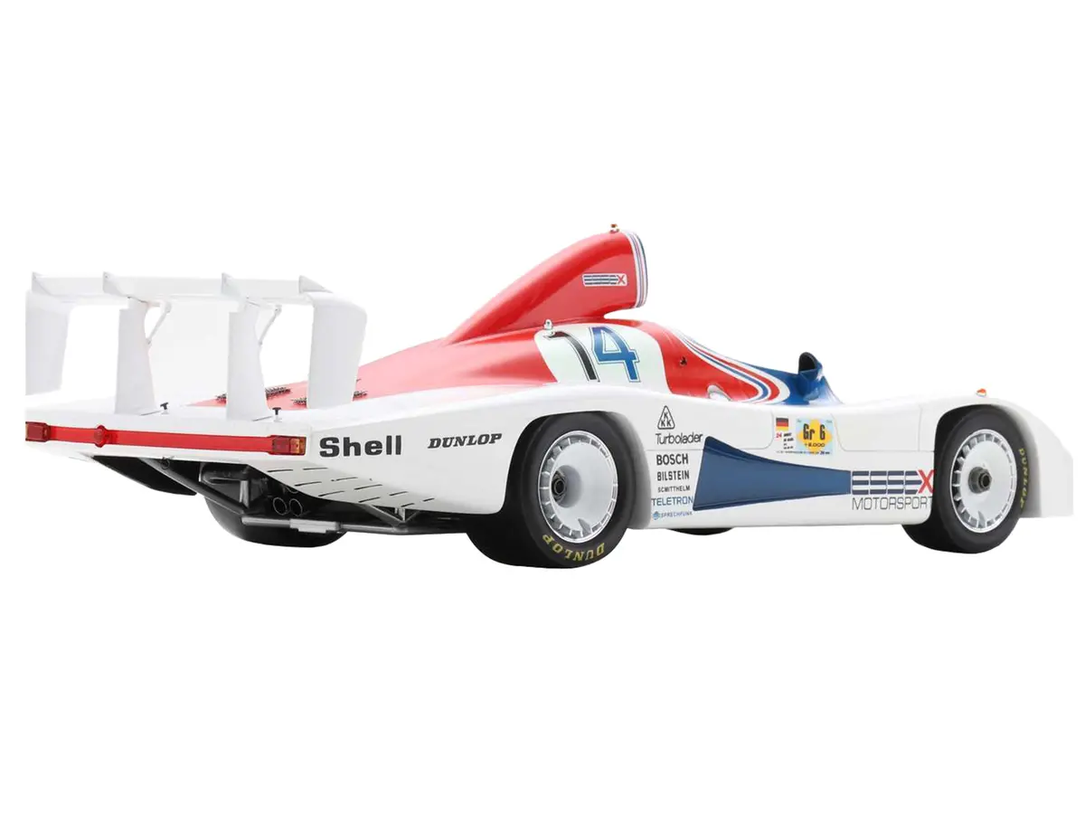 Porsche 936 #14 Bob Wollek - Hurley Haywood "Essex Motorsport Porsche" "24 Hours Of Le Mans" (1979) With Acrylic Display Case 1/18 Model Car By Spark 2