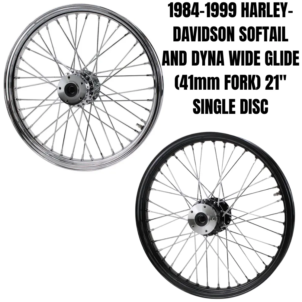 Moto Iron 21” × 2.15” Front Wheel For 1984-1999 Harley-Davidson Big Twin (And Moto Iron Springers) 1