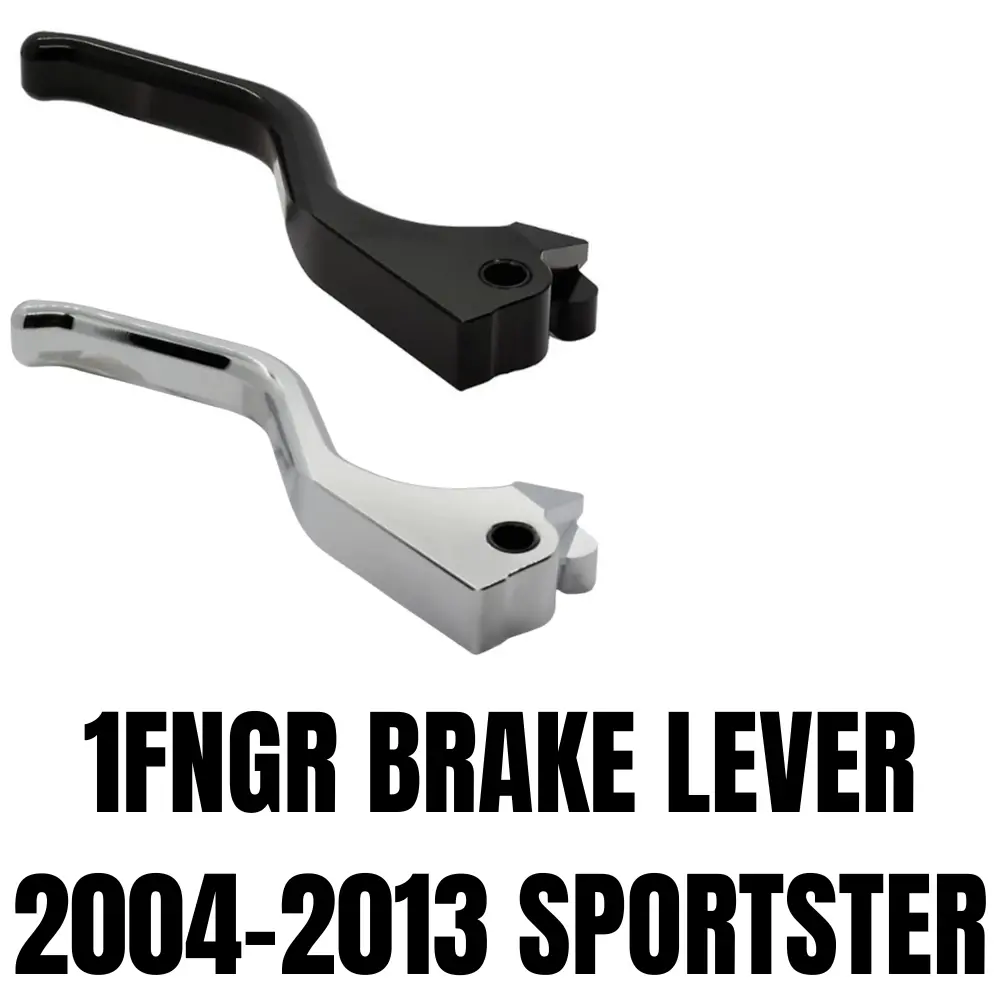1Fngr Brake Lever For 2004-2013 Harley-Davidson Sportster 1