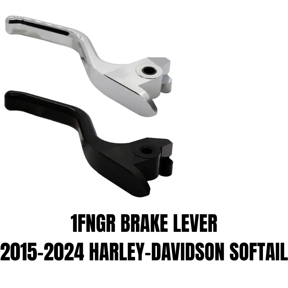 1Fngr Brake Lever For 2015-2024 Harley-Davidson Softail 1