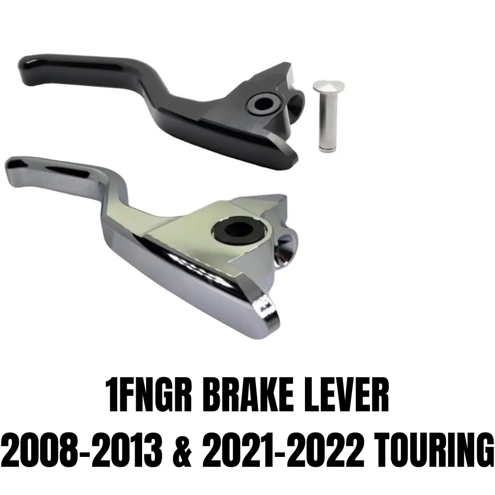 1Fngr Brake Lever For 2008-2013 And 2021-2022 Harley-Davidson Touring 1