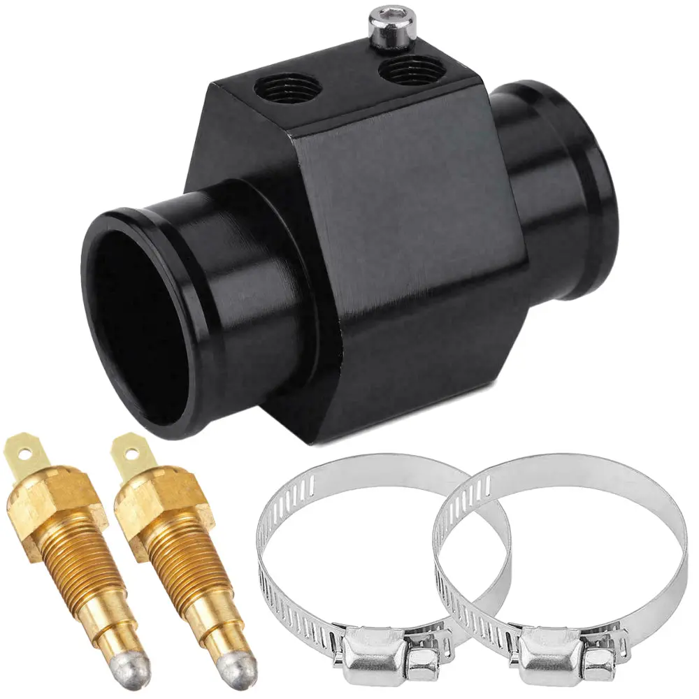 44Mm Radiator Hose Adapter 2 Stage Dual Electric Fans Temp Ground Switches 4