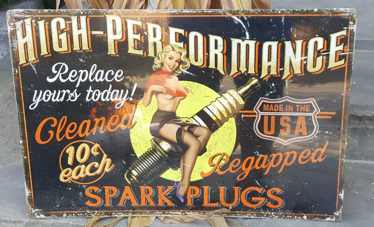 Pin-Up Girl Spark Plug #4 1