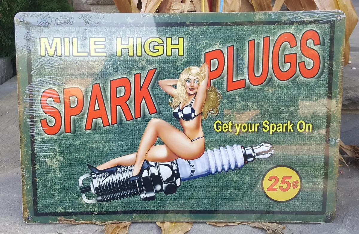 Pin-Up Girl Spark Plug #1 1