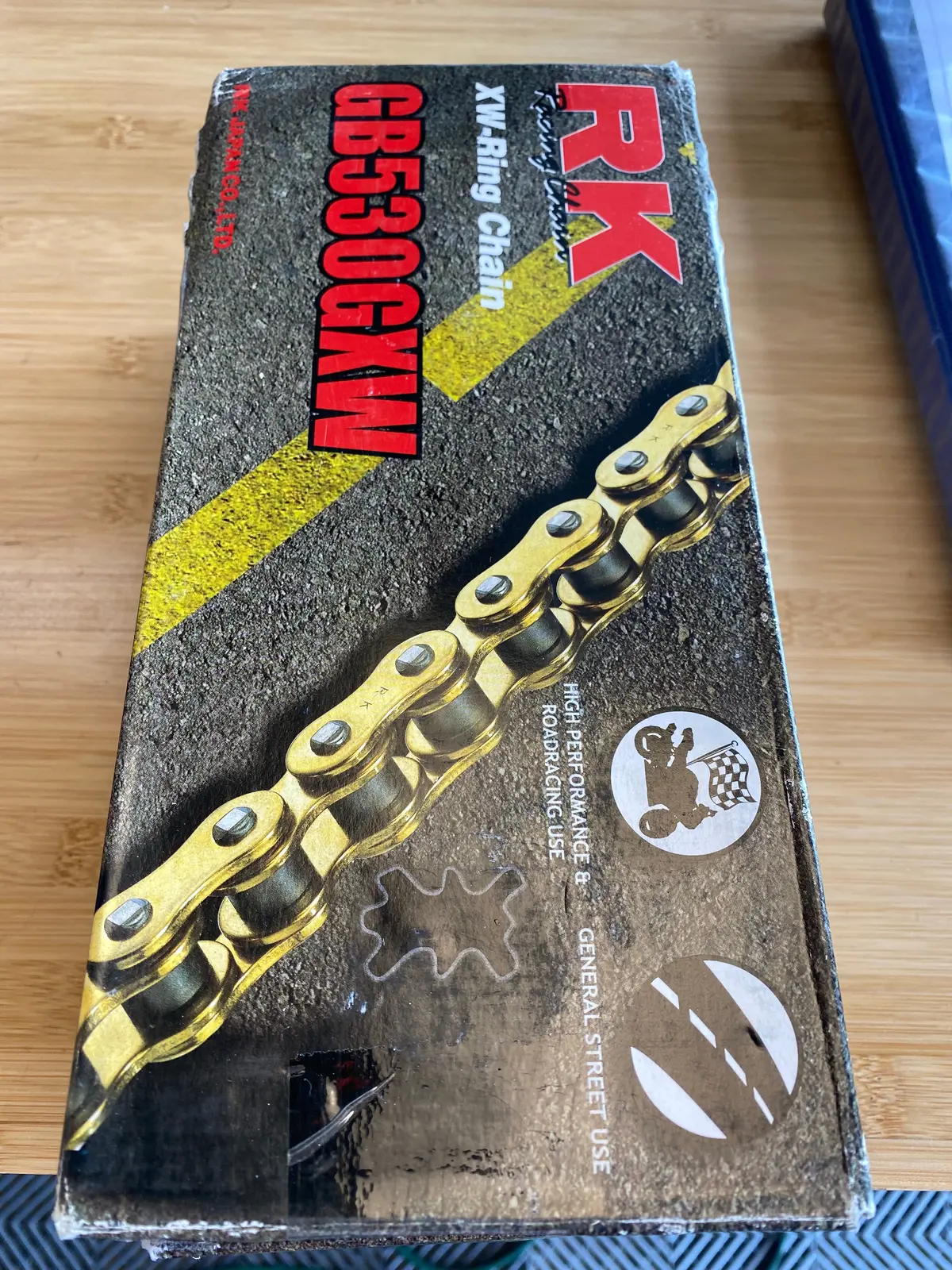 Rk Takasago Chain - 530 Gb530gxw, 120 Links With Rivet Master Link (New) 1