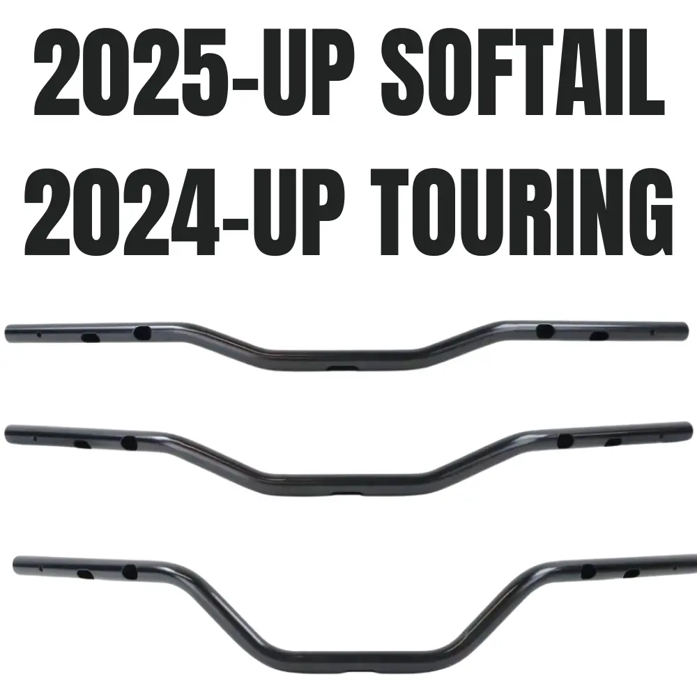 Tc Bros. 1" Tracker Handlebar For Second Generation Harley-Davidson Tbw 1