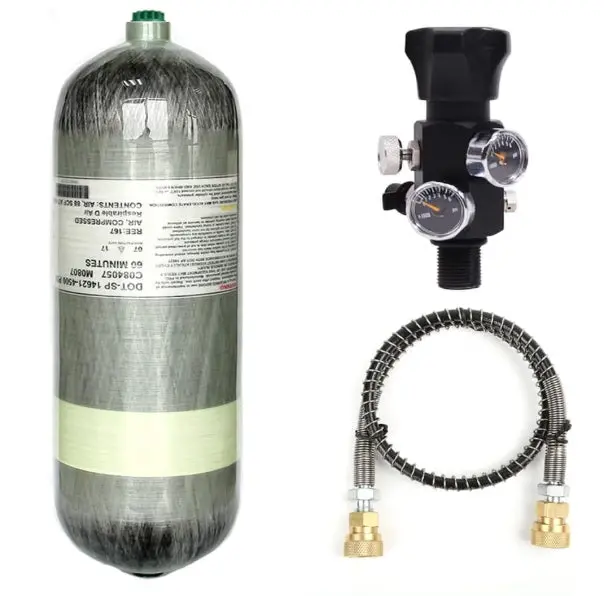Iorman 3L 4500Psi Carbon Fiber Air Tank & Fill Station 1