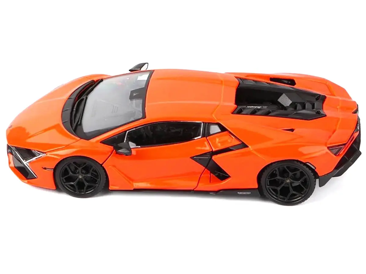 Lamborghini Revuelto Orange "Italian Design" Series 1/24 Diecast Model Car By Bburago 2