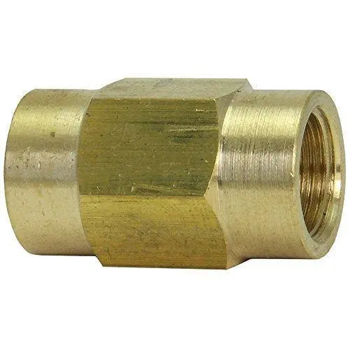 Brass Brake Line Union | Metric 12 X 1.0 Bubble | 6Mm | 10Ct 1