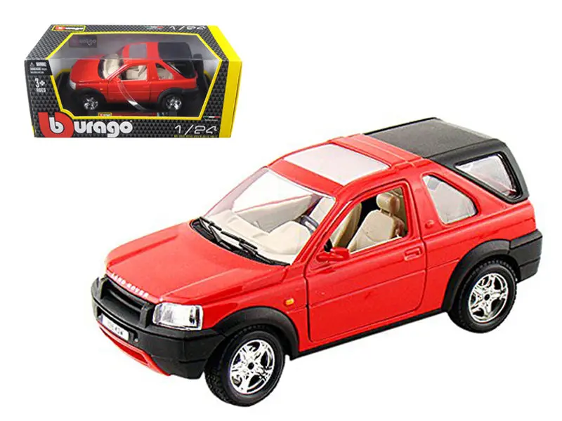 Land Rover Freelander Red 1/24 Diecast Model By Bburago 1
