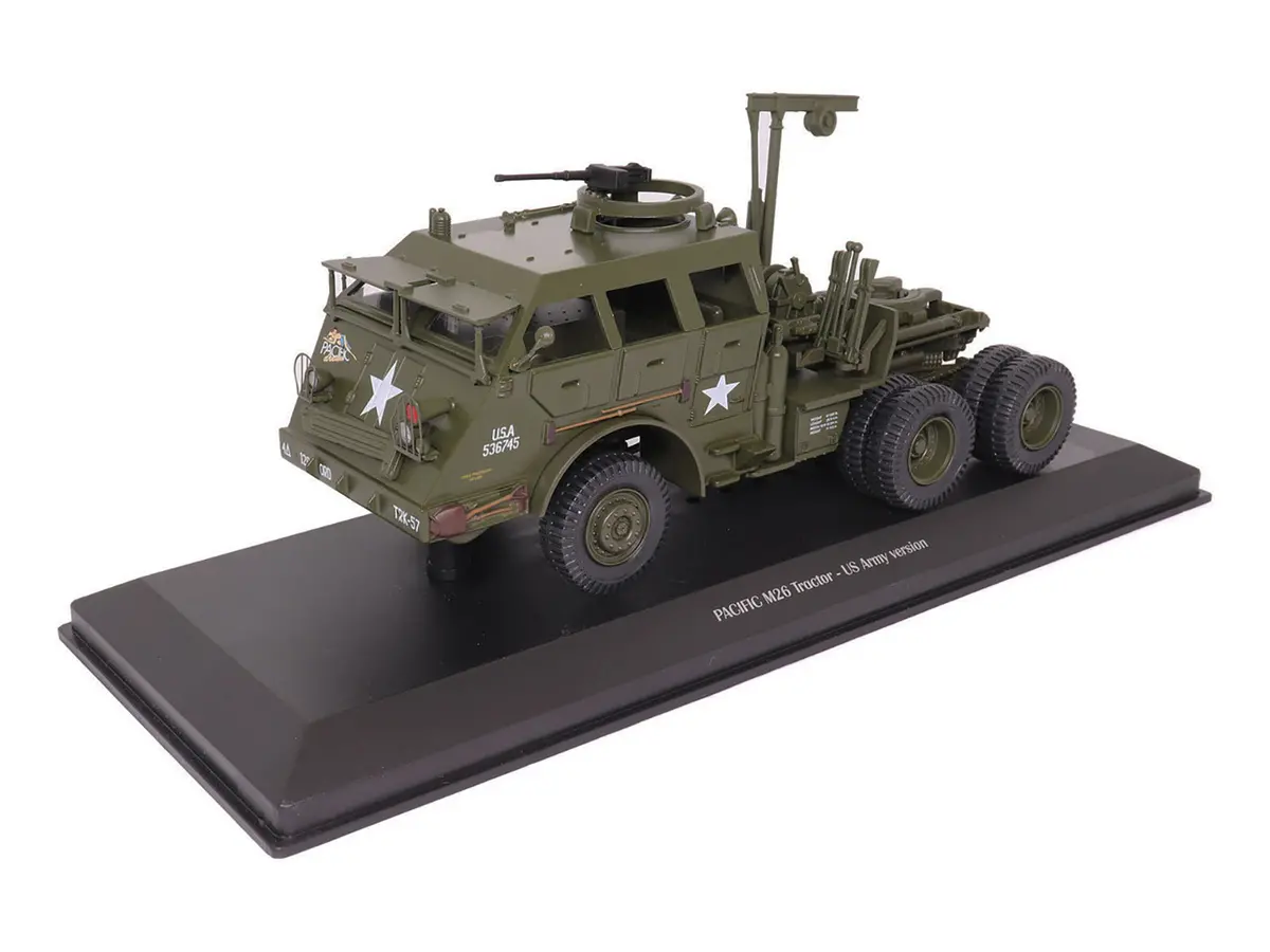 Pacific M26 Tractor Olive Drab "United States Army" 1/43 Diecast Model By Militaria Die Cast 2