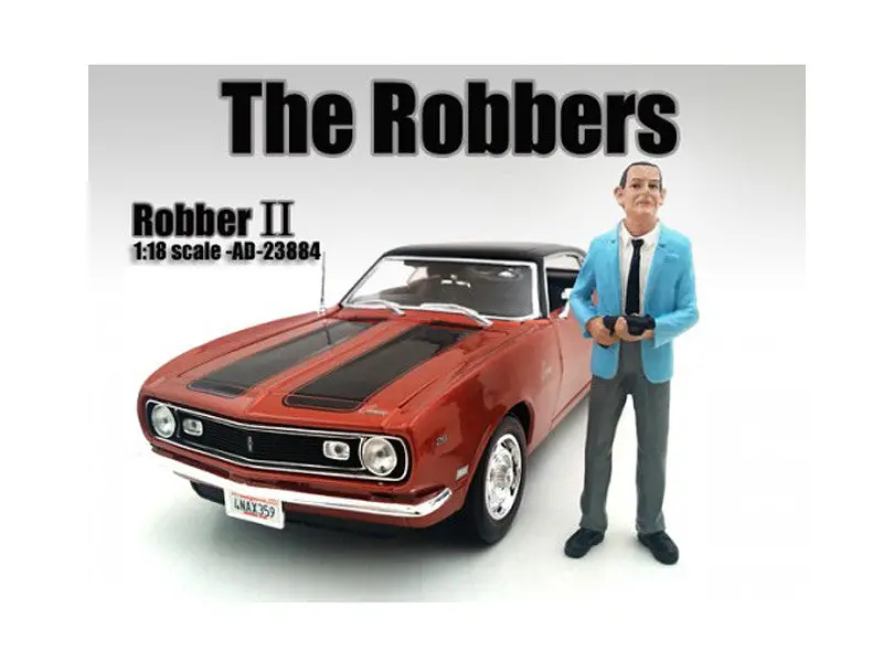 "The Robbers" Accessory Figure #2 For 1/18 Scale Diecast Models By American Diorama 1