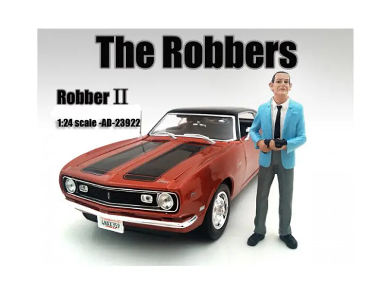 "The Robbers" Accessory Figure #2 For 1/24 Scale Diecast Models By American Diorama 1