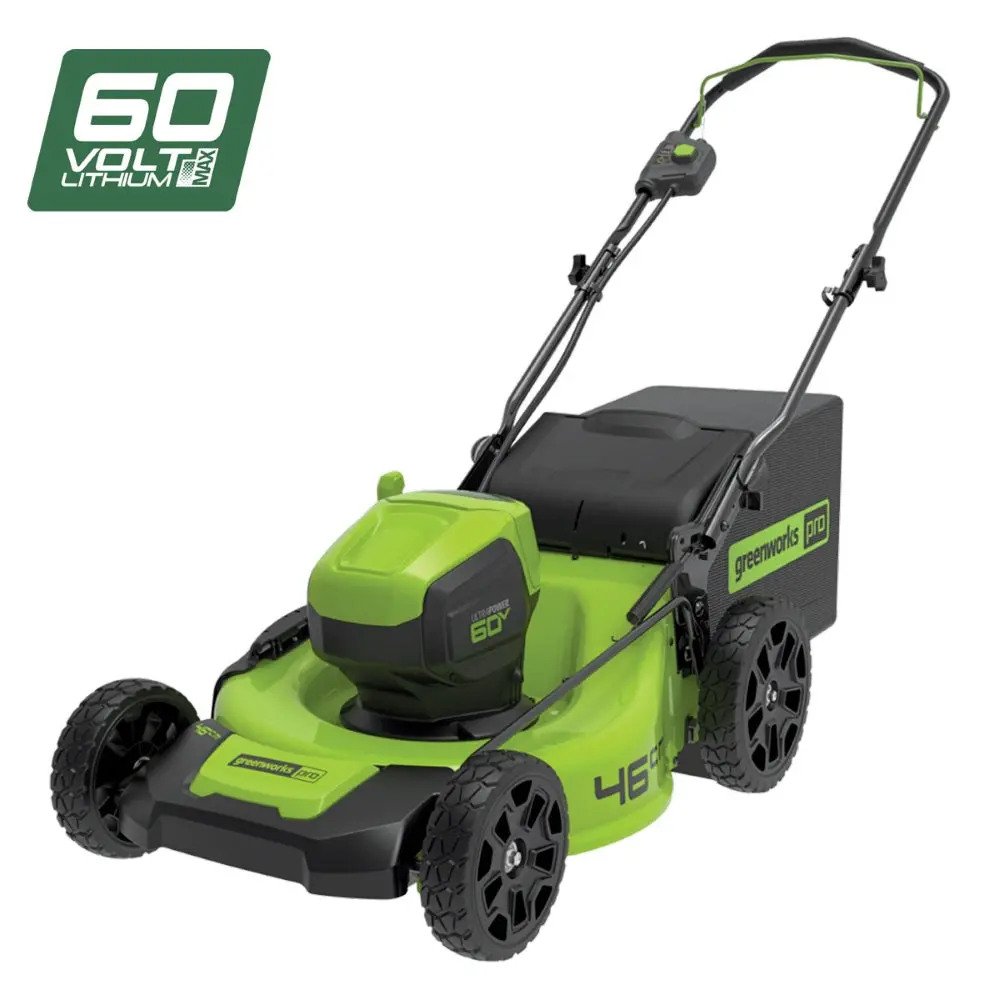 Greenworks 60V 46Cm Battery Lawn Mower (Skin Only) 1