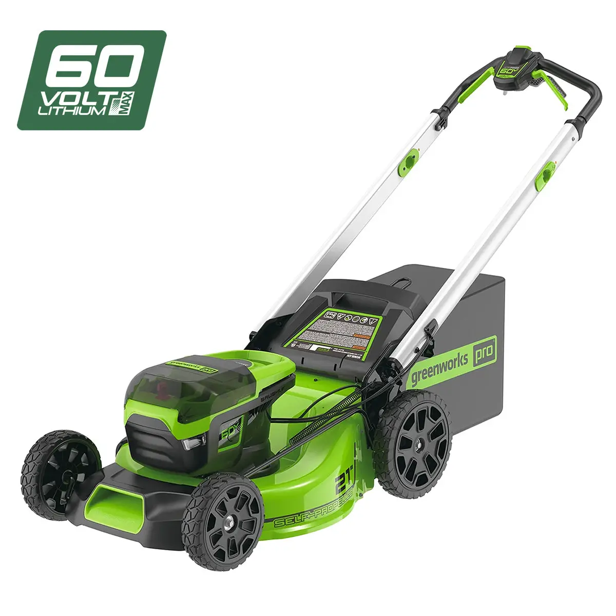 Greenworks 60V 51Cm Self Propelled Lawn Mower Skin (Skin Only) 1