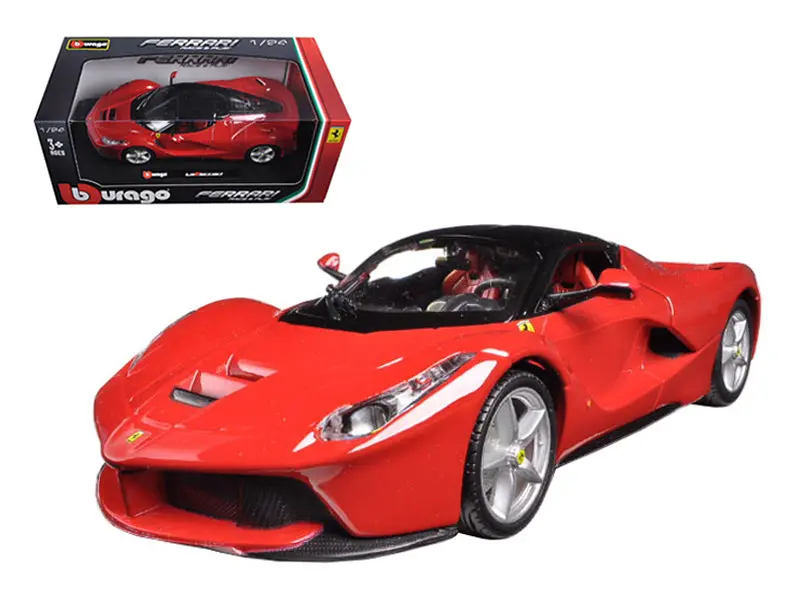 Ferrari Laferrari F70 Red 1/24 Diecast Model Car By Bburago 1