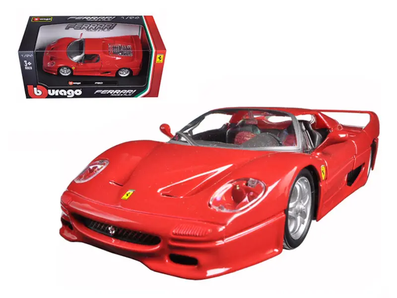 Ferrari F50 Red 1/24 Diecast Model Car By Bburago 1