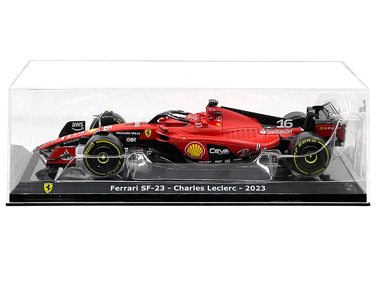 Ferrari Sf-23 #16 Charles Leclerc Formula One F1 World Championship (2023) "Formula Racing" Series 1/24 Diecast Model Car By Bburago 2