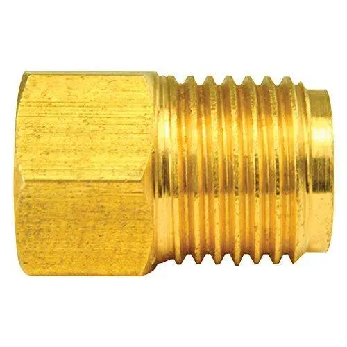 (3/8-24 I)F, (9/16-18 I)M | Brass Adapter | 10Ct 1