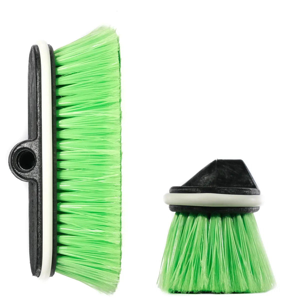 Easy Reach 9" Extra Soft Green Bristle Brush W/Bumper 2