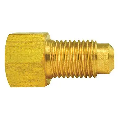 (3/8-24 Inverted)F, (3/8-24 Bubble)M | Brass Adapter | 10Ct 1